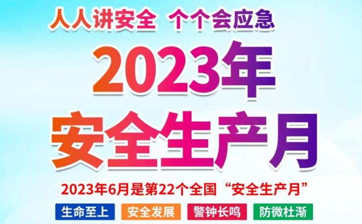 全国“安全生产月”，和智胜现场一起做好安全管理！